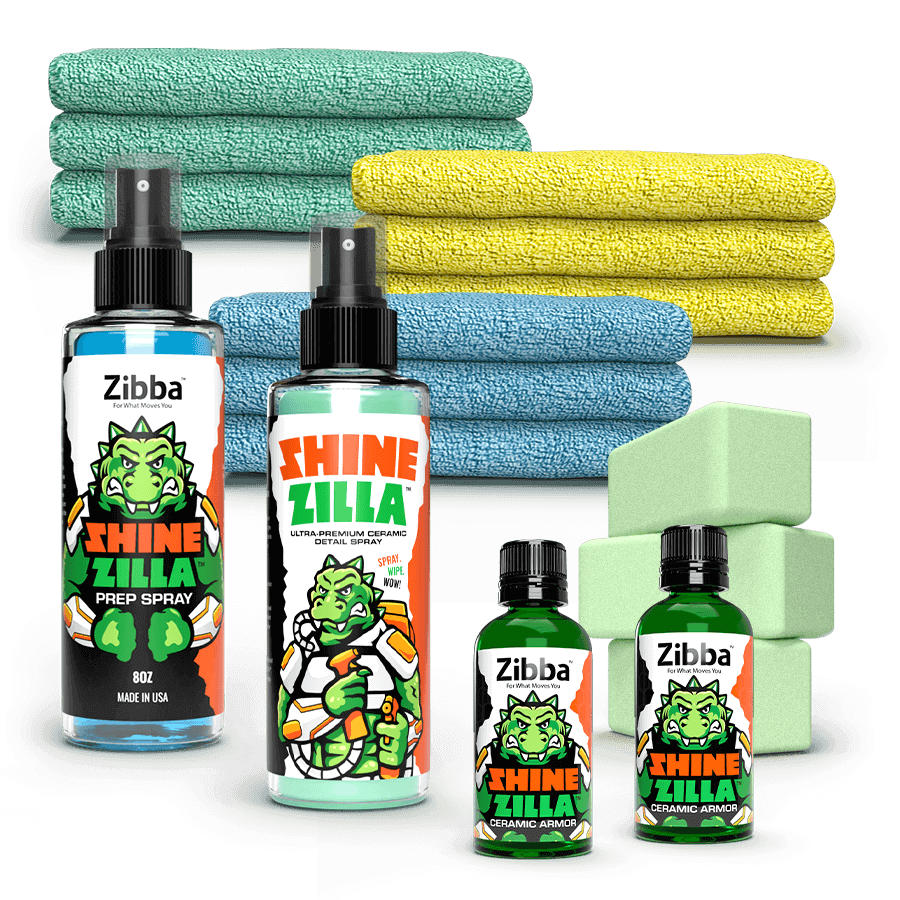 Shine Zilla Ceramic Armor Essentials Package