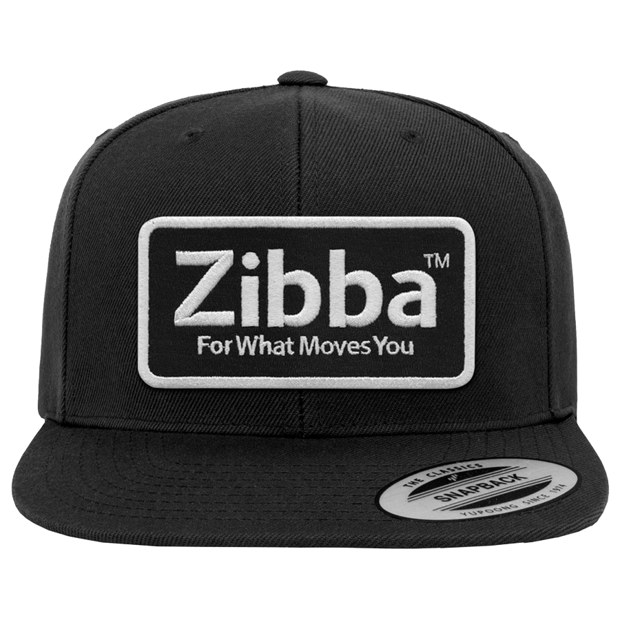 Zibba - Logo Patch Flat Bill Hat