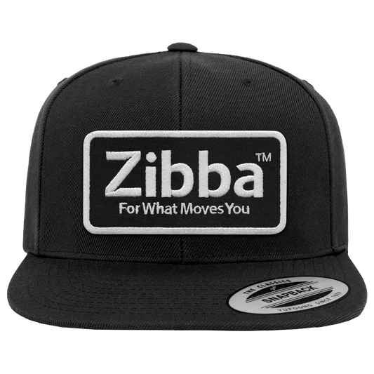 Zibba - Logo Patch Flat Bill Hat