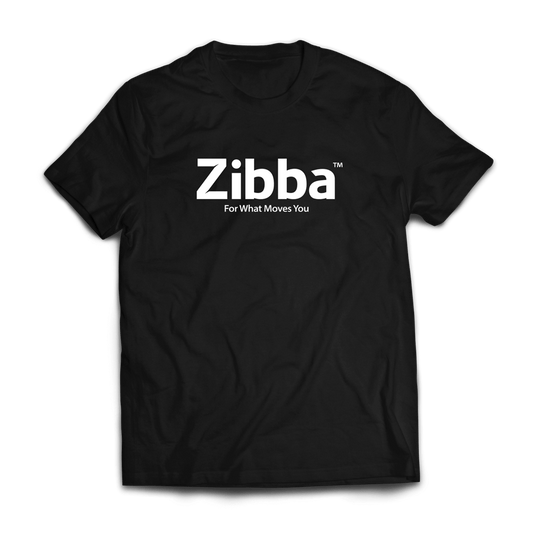 Zibba - Logo T-Shirt (Black Tee)